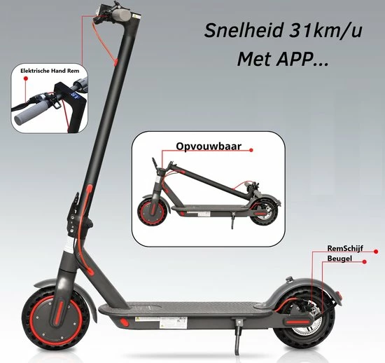 Stay-on Aovo M365 Pro | Elektrische Step | 350w |10.5ah! |31km/h! | Bereik 30/35km | Met APP | 1 Stay-on Aovo M365 Pro | Elektrische Step | 350w |10.5ah! |31km/h! | Bereik 30/35km | Met APP |