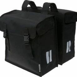 Basil Mara XXL Dubbele Fietstas - Zwart - 46 Liter -Windgoo Shop 550x518 6