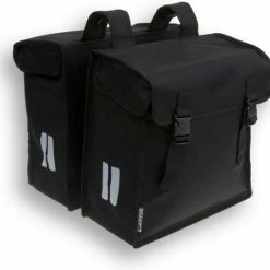 Basil Mara XXL Dubbele Fietstas - Zwart - 46 Liter -Windgoo Shop 550x519 7