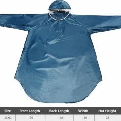 Fuegobird - Poncho Regenponcho - Fiets Wandel Motor - Outdoor Poncho - Kwaliteit Poncho - One Size - Unisex Cyan 8 Fuegobird - Poncho Regenponcho - Fiets Wandel Motor - Outdoor Poncho - Kwaliteit Poncho - One Size - Unisex Cyan -Windgoo Shop 550x521 3