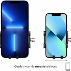 IMoshion Telefoonhouder Fiets - GSM Houder Fiets - Telefoonhouder Motor & Scooter - Universeel - Zwart -Windgoo Shop 550x522 11