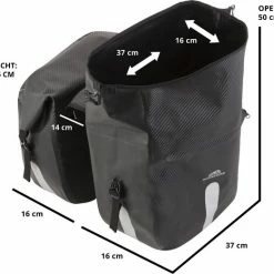 Dutch Mountains Dubbele Fietstas 46 Ltr | 100% Waterdichte Fietstas | Rolltop Sluiting | Reflectoren | Zwart 12 Dutch Mountains Dubbele Fietstas 46 Ltr | 100% Waterdichte Fietstas | Rolltop Sluiting | Reflectoren | Zwart -Windgoo Shop 550x522 6