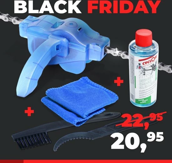 Blazing Bikers Fietsketting Reiniger Set 1 Blazing Bikers Fietsketting Reiniger Set