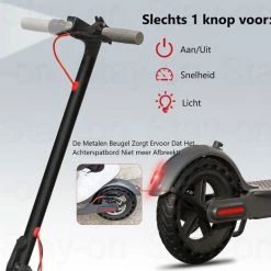 Stay-on Aovo M365 Pro | Elektrische Step | 350w |10.5ah! |31km/h! | Bereik 30/35km | Met APP | 22 Stay-on Aovo M365 Pro | Elektrische Step | 350w |10.5ah! |31km/h! | Bereik 30/35km | Met APP | -Windgoo Shop 550x524 3