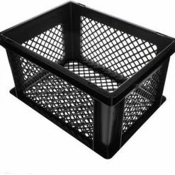 Lastpak Fietskrat Medium - Zwart