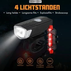 MM Brands Fietslamp - Fietsverlichting - Voorlicht En Achterlicht - USB Oplaadbaar - LED 11 MM Brands Fietslamp - Fietsverlichting - Voorlicht En Achterlicht - USB Oplaadbaar - LED -Windgoo Shop 550x532 4