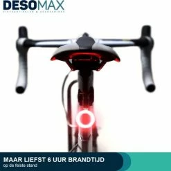 DesoMax Fietslicht Achterlicht LED USB Oplaadbaar Helder Rond - Achterlicht Voor Racefiets En MTB Herkenningslicht 15 DesoMax Fietslicht Achterlicht LED USB Oplaadbaar Helder Rond - Achterlicht Voor Racefiets En MTB Herkenningslicht -Windgoo Shop 550x534 7