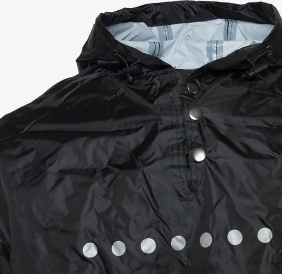 Mountain Peak Dames/heren Regenponcho - Zwart 5 Mountain Peak Dames/heren Regenponcho - Zwart - Afbeelding 5