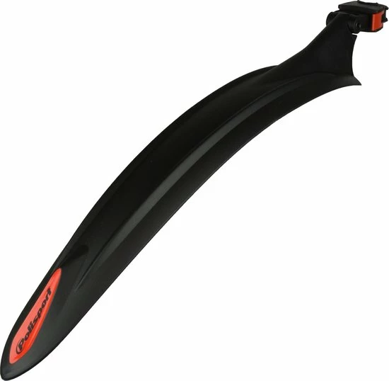 Polisport Cross Country Evo Achterspatbord - Zwart 1 Polisport Cross Country Evo Achterspatbord - Zwart