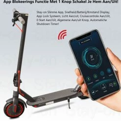 Stay-on Aovo M365 Pro | Elektrische Step | 350w |10.5ah! |31km/h! | Bereik 30/35km | Met APP | 21 Stay-on Aovo M365 Pro | Elektrische Step | 350w |10.5ah! |31km/h! | Bereik 30/35km | Met APP | -Windgoo Shop 550x539 3