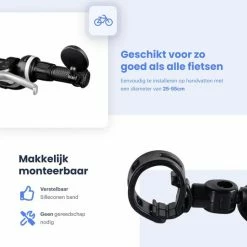 Merkloos Fietsspiegel - Set Van 2 - EBike Fiets Spiegel - Verstelbaar - Achteruitkijkspiegel Fiets - Links En Rechts - Extra Voordelig -Windgoo Shop 550x540 3