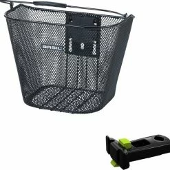 Basil Bremen BE - Fietsmand - Inclusief Systeem - Voorop - Zwart -Windgoo Shop 550x540 4
