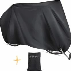 Coverz Fietshoes Voor 1 Fiets Waterdicht - Inclusief Gat Voor Slot - Beschermhoes - Cover - 190x65x98 Cm