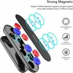 Originele Yesido Magneet C82 360 Rotatie Telefoonhouder - Sterk Magneet - Telefoonhouder - Yesido - Stabiele Telefoonhouder - Magneet Voor In De Auto, Thuis En Keuken - Goede Kwaliteit Magneten -Windgoo Shop 550x543 7