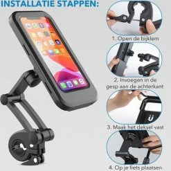 MW Telefoonhouder Fiets Waterdicht - Fietshouder Voor Smartphones - GSM Houder Fiets - 4 Tot 6'' 15 MW Telefoonhouder Fiets Waterdicht - Fietshouder Voor Smartphones - GSM Houder Fiets - 4 Tot 6'' -Windgoo Shop 550x547 19
