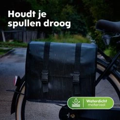 Ekostar Dubbele Fietstas - Waterdicht - 46 L - E-Bikes - Zwart - OOK Voor Elektrische Fietsen 18 Ekostar Dubbele Fietstas - Waterdicht - 46 L - E-Bikes - Zwart - OOK Voor Elektrische Fietsen -Windgoo Shop 550x549 1