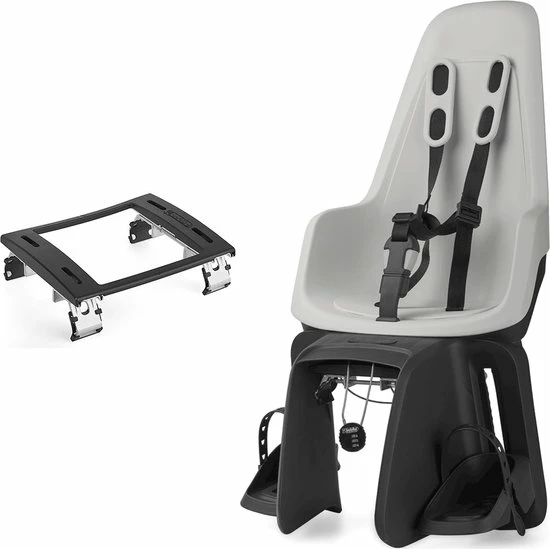 Bobike One Maxi Fietsstoeltje Achter BD - Urban Grey 3 Bobike One Maxi Fietsstoeltje Achter BD - Urban Grey - Afbeelding 3