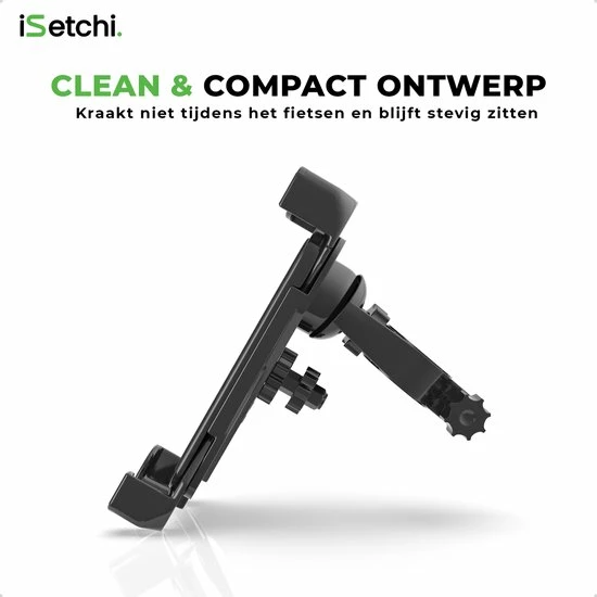 ISetchi Telefoonhouder Fiets Met 360 Graden Rotatie - Stevig & Stabiel - Ook Voor Scooter & Motor Gsm Telefoon Houder Fiets - Anti Shock & Vibratie Ontwerp - Fietshouder Smartphone Mobiel - Zwart 9 ISetchi Telefoonhouder Fiets Met 360 Graden Rotatie - Stevig & Stabiel - Ook Voor Scooter & Motor Gsm Telefoon Houder Fiets - Anti Shock & Vibratie Ontwerp - Fietshouder Smartphone Mobiel - Zwart - Afbeelding 9