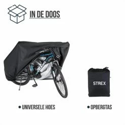 Strex Fietshoes Universeel Voor Alle Fietsen - Waterdicht 210D Oxford - Fiets Hoes Voor 1/2 Fietsen - Incl. Opbergzak 16 Strex Fietshoes Universeel Voor Alle Fietsen - Waterdicht 210D Oxford - Fiets Hoes Voor 1/2 Fietsen - Incl. Opbergzak -Windgoo Shop 550x550 102