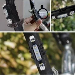 LOUZIR 2 Stuks Fietsverlichtingen ( Voor En Achter Fietslicht ) - LED Usb Oplaadbaar -Windgoo Shop 550x550 1057