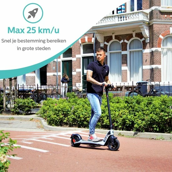 Premium Volans Elektrische Step Voor Volwassenen - Opvouwbare E Step 25 Km P/u 8 Premium Volans Elektrische Step Voor Volwassenen - Opvouwbare E Step 25 Km P/u - Afbeelding 8