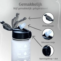 Migliore Bidon 1 Liter - Met Rietje - BPA Vrij - Sport - Ook In 600 Ml En 2 Liter -Windgoo Shop 550x550 1113