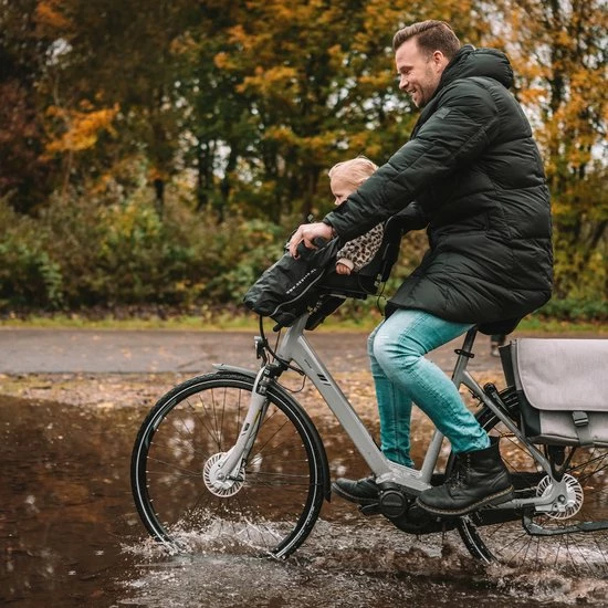Deryan Bike-a-way Fietsstoeltje Voor - Fiets Regenhoes - Warme Jas En Windbreaker + Regenponcho - Bobike & Yepp 2 Deryan Bike-a-way Fietsstoeltje Voor - Fiets Regenhoes - Warme Jas En Windbreaker + Regenponcho - Bobike & Yepp - Afbeelding 2
