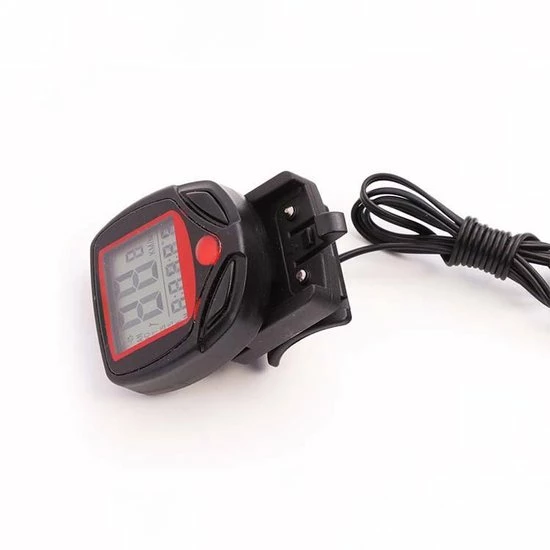 Merkloos Fiets Computer Met LCD Kilometerstand Snelheidsmeter 5 Merkloos Fiets Computer Met LCD Kilometerstand Snelheidsmeter - Afbeelding 5