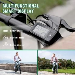 Hitway Elektrische Fiets | Opvouwbare E-bike | 16 Inch | 250W Motor | Zwart -Windgoo Shop 550x550 145