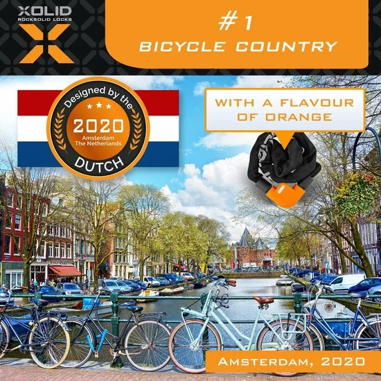 Xolid Kettingslot Met 3x Sleutel Incl. 1x LED - Solid Pantserslot Uit Gehard Staal - Gebruik Slot Lock Motor Scooter Fiets Motorslot Scooterslot - Alternatief Voor Ketting Ringslot Cijferslot Kabelslot Beugelslot - Lengte 100CM Dikte 8MM - Zwart 4 Xolid Kettingslot Met 3x Sleutel Incl. 1x LED - Solid Pantserslot Uit Gehard Staal - Gebruik Slot Lock Motor Scooter Fiets Motorslot Scooterslot - Alternatief Voor Ketting Ringslot Cijferslot Kabelslot Beugelslot - Lengte 100CM Dikte 8MM - Zwart - Afbeelding 4