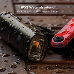 LifeGoods LED Fietsverlichting Set - Voorlicht En Achterlicht - USB Oplaadbaar - Zwart 11 LifeGoods LED Fietsverlichting Set - Voorlicht En Achterlicht - USB Oplaadbaar - Zwart -Windgoo Shop 550x550 178