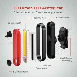 LifeGoods LED Fietsverlichting Set - Voorlicht En Achterlicht - USB Oplaadbaar - Zwart 12 LifeGoods LED Fietsverlichting Set - Voorlicht En Achterlicht - USB Oplaadbaar - Zwart -Windgoo Shop 550x550 179