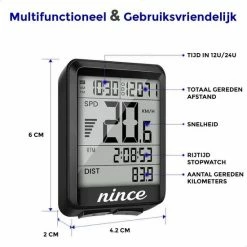 Nince Draadloze Fietscomputer Van Hoge Kwaliteit 2022 Model - Fiets Computer Draadloos Waterdicht -Windgoo Shop 550x550 214