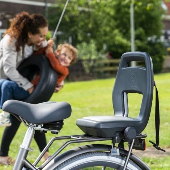 Qibbel 6+ Junior Fietsstoeltje Achter - Zwart - Inclusief Voetsteuntjes 20 Qibbel 6+ Junior Fietsstoeltje Achter - Zwart - Inclusief Voetsteuntjes - Afbeelding 20