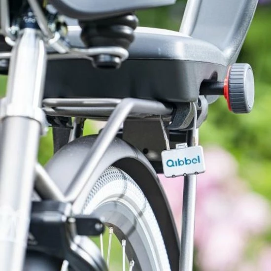 Qibbel 6+ Junior Fietsstoeltje Achter - Zwart - Inclusief Voetsteuntjes 21 Qibbel 6+ Junior Fietsstoeltje Achter - Zwart - Inclusief Voetsteuntjes - Afbeelding 21