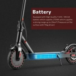 Comfort Inz - E9 PRO - Elektrische Opvouwbare Step - E Scooter - 500W - IOS Android APP Max. 31km/h 17 Comfort Inz - E9 PRO - Elektrische Opvouwbare Step - E Scooter - 500W - IOS Android APP Max. 31km/h -Windgoo Shop 550x550 268