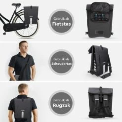 Dyken Fietstas Enkele - Waterdicht - Fietsrugzak - Schoudertas - 25L - Zwart 15 Dyken Fietstas Enkele - Waterdicht - Fietsrugzak - Schoudertas - 25L - Zwart -Windgoo Shop 550x550 279