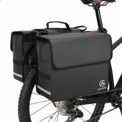 AG Fietstas -dubbele Fietstas - Fietstassen - Electrische Fietsen - Zwart - Dubbel - Waterdicht - 37 Liter -volwassenen - Elektrische Fiets - Reflectoren - 100% Polyster 19 AG Fietstas -dubbele Fietstas - Fietstassen - Electrische Fietsen - Zwart - Dubbel - Waterdicht - 37 Liter -volwassenen - Elektrische Fiets - Reflectoren - 100% Polyster -Windgoo Shop 550x550 312