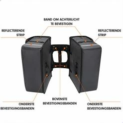 AG Fietstas -dubbele Fietstas - Fietstassen - Electrische Fietsen - Zwart - Dubbel - Waterdicht - 37 Liter -volwassenen - Elektrische Fiets - Reflectoren - 100% Polyster 30 AG Fietstas -dubbele Fietstas - Fietstassen - Electrische Fietsen - Zwart - Dubbel - Waterdicht - 37 Liter -volwassenen - Elektrische Fiets - Reflectoren - 100% Polyster -Windgoo Shop 550x550 323