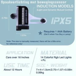 BOTC Spaakverlichting Fiets - 30 Patronen - Spaakverlichting Met Bewegingssensor - LED Fietswiel Spaak Licht 17 BOTC Spaakverlichting Fiets - 30 Patronen - Spaakverlichting Met Bewegingssensor - LED Fietswiel Spaak Licht -Windgoo Shop 550x550 33