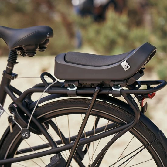 Urban Iki Junior Fietszitje - Black 2 Urban Iki Junior Fietszitje - Black - Afbeelding 2