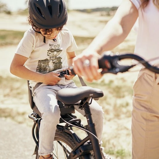 Urban Iki Junior Fietszitje - Black 3 Urban Iki Junior Fietszitje - Black - Afbeelding 3