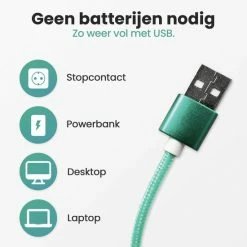 Eagle Electronics Eagle LED Fietsverlichting Set - USB Oplaadbaar Fietslicht - Waterdicht -Windgoo Shop 550x550 348