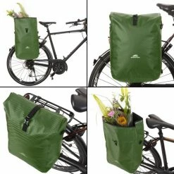 Dutch Mountains Enkele Fietstas | Rugzak | Sterke 100% Waterdicht | Fietstas, Schoudertas En Rugtas In 1 | 28 Liter | Groen -Windgoo Shop 550x550 386