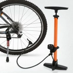 Strex Fietspomp - Drukmeter - 11 Bar Bal Pomp - Oranje 15 Strex Fietspomp - Drukmeter - 11 Bar Bal Pomp - Oranje -Windgoo Shop 550x550 400
