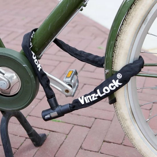 VINZ Ventoux Kettingslot Voor Fiets / Ketting Fietsslot – Slot 90 Cm 6 VINZ Ventoux Kettingslot Voor Fiets / Ketting Fietsslot – Slot 90 Cm - Afbeelding 6