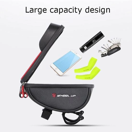 Wheel Up Smartphone Fiets Stuurtas|telefoonhouder|mobielhouder Fiets|waterproof Fietstasje|stuur Fietstas| |6.0 Inch 2 Wheel Up Smartphone Fiets Stuurtas|telefoonhouder|mobielhouder Fiets|waterproof Fietstasje|stuur Fietstas| |6.0 Inch - Afbeelding 2