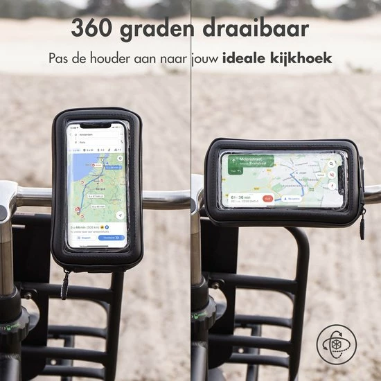 IMoshion Telefoonhouder Fiets - GSM Houder Fiets - Telefoonhouder Fiets Waterdicht - 360° Rotatie - Universeel 5 IMoshion Telefoonhouder Fiets - GSM Houder Fiets - Telefoonhouder Fiets Waterdicht - 360° Rotatie - Universeel - Afbeelding 5