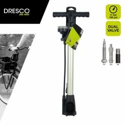 Dresco Fietspomp - Manometer – Zwart -Windgoo Shop 550x550 435