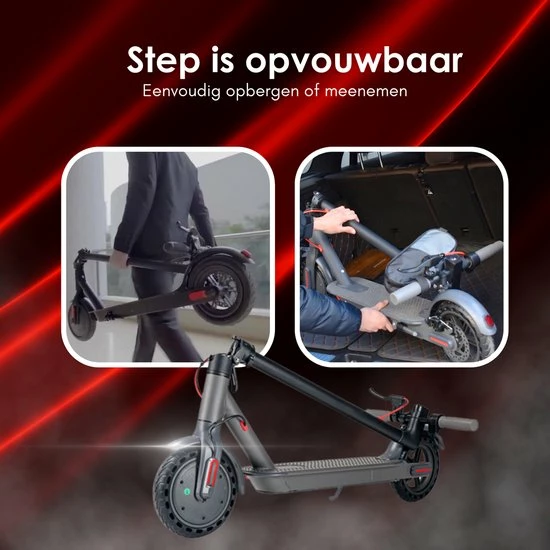 JORWAY - Elektrische Step - Voor Volwassenen - Kinderen -Steps - 25 Km/h - 30 Km 5 JORWAY - Elektrische Step - Voor Volwassenen - Kinderen -Steps - 25 Km/h - 30 Km - Afbeelding 5